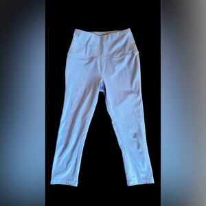 Light Blue Cropped strech workout Pants
